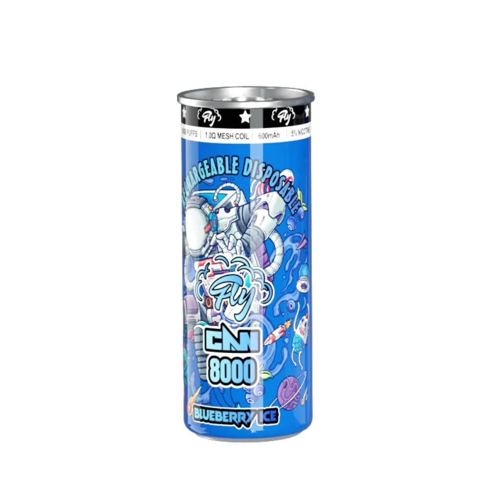 Fly Can Blueberry Ice  5%