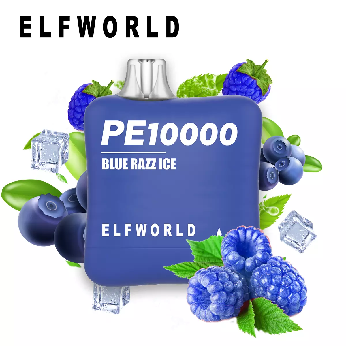 Blue Razz Ice ELF WORLD PE 10000
