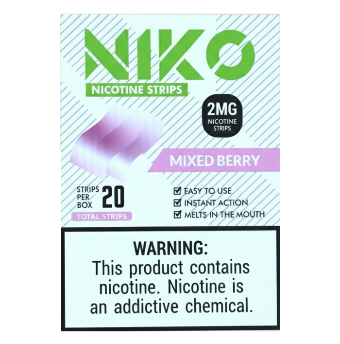 Niko Strips Mixed Berry